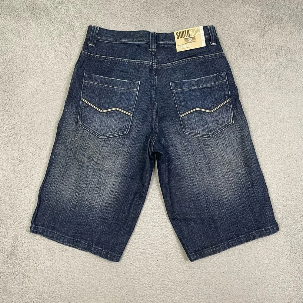 Vintage y2k South‎ Pole baggy jean shorts